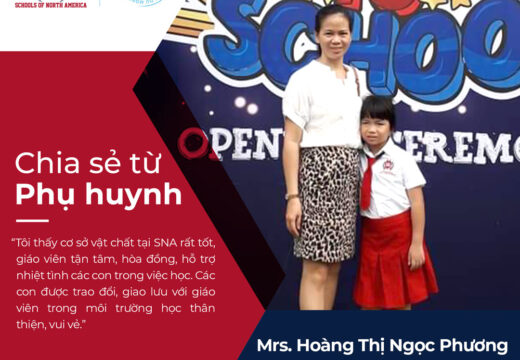 SHARING FROM SNA PARENT | MRS. HOÀNG THỊ NGỌC PHƯƠNG
