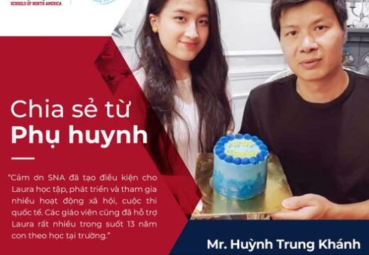 SHARING FROM SNA PARENT | MR. HUYNH TRUNG KHANH