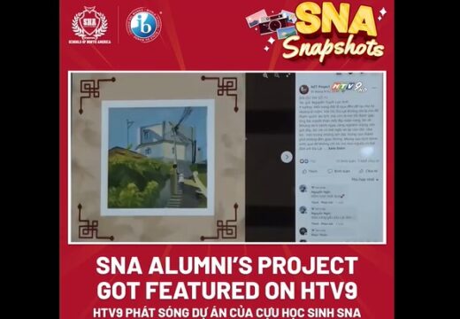 SNA ALUMNI’S PROJECT GOT FEATURED ON HTV9 CHANNEL