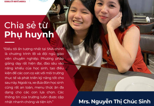 SHARING FROM SNA PARENT | MRS. NGUYỄN THỊ CHÚC SINH