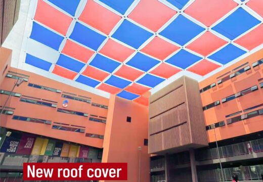 NEW ROOF COVER FOR SUN AND UV PROTECTION