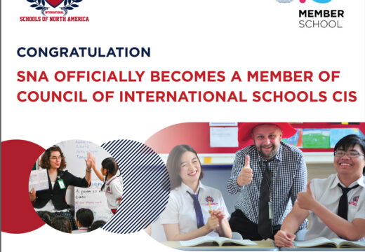 SNA OFFICIALLY BECOMES A MEMBER OF COUNCIL OF INTERNATIONAL SCHOOLS (CIS)