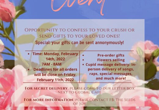 VALENTINE’S DAY EVENT OF SNA STUDENT COUNCIL