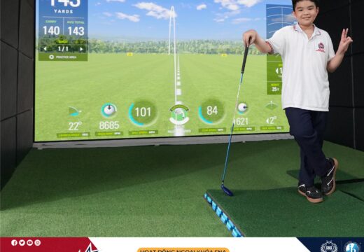 DEVELOP PHYSICALLY AND INTELLECTUALLY THROUGH VIRTUAL GOLF